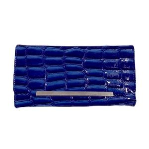 D.Fushion Faux Crocodile Wallet